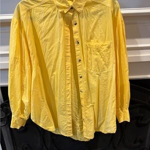 We The Free Sunny Yellow Shirt